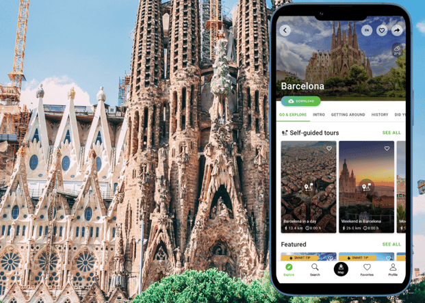 Barcelona on SmartGuide app  - the best digital guide audio platform 02