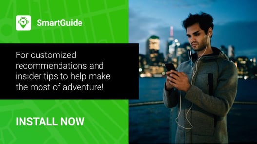 Enjoy self-guided tours with the SmartGuide app