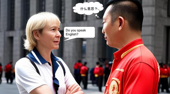 Interaction in different languages can be a traveler's nightmare