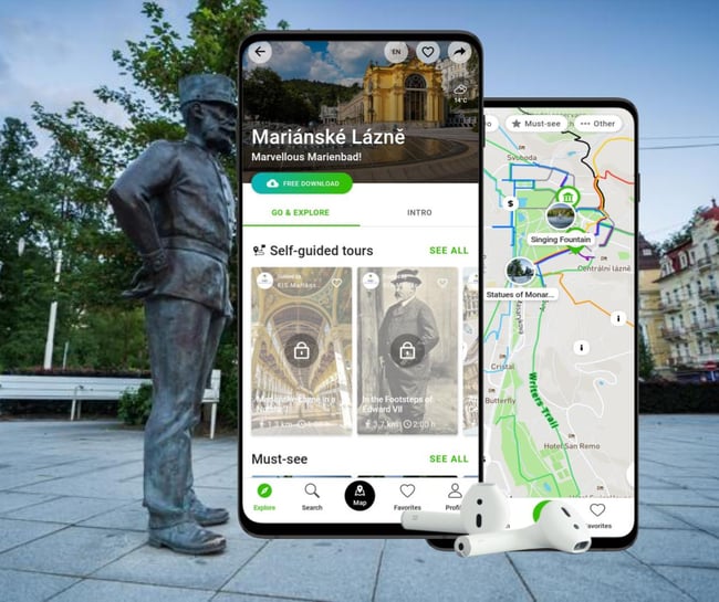 SmartGuide, leading digital audio guide platform transformed Mariánské Lázně 