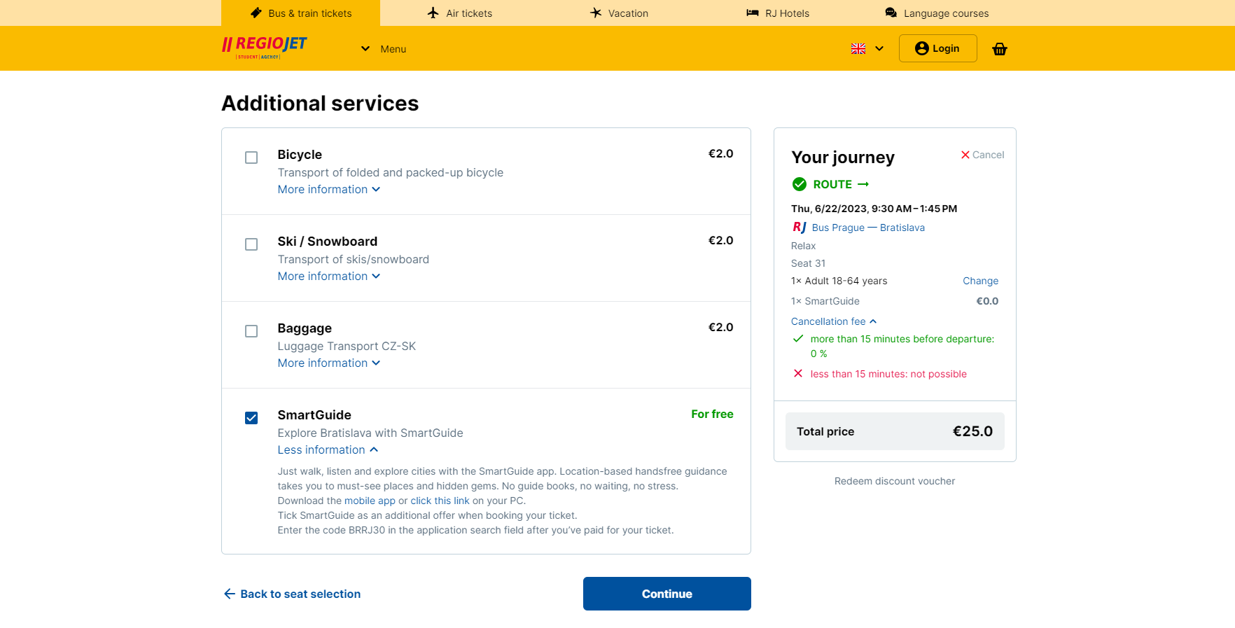 RegioJet: Unlocking the benefits of digital audio guides with SmartGuide