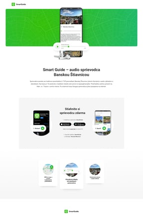 SmartGuide digital audio guide - web widget example