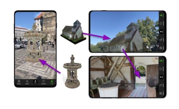 AR example - Geolocated 3D object
