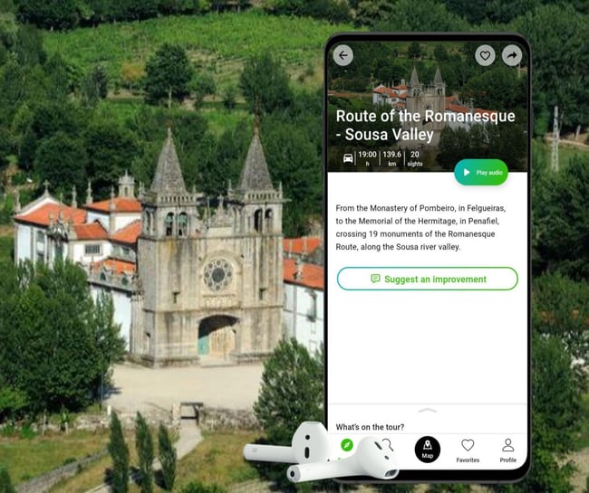 Route of the Romanesque - Sousa Valley on SmartGuide app