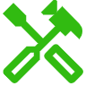 handyman_24dp_31BB11_FILL0_wght700_GRAD200_opsz48