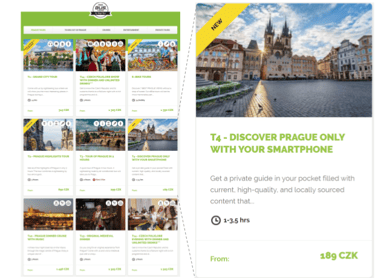 web and other sales channel for tour operators