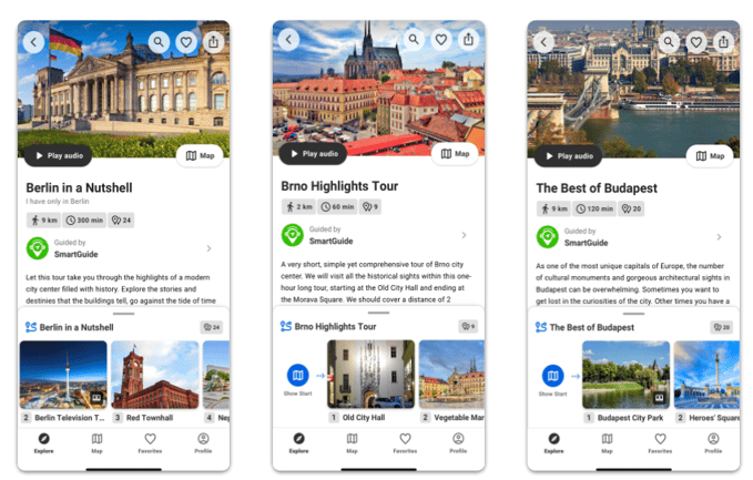 Start with a mainstream introduction tour