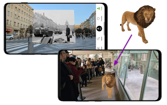 Use Augmented Reality to create immersive experiences