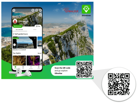 Smart QR codes will open the right content