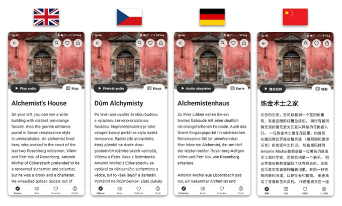Offer guide in key languages, at least easy 
AI translations